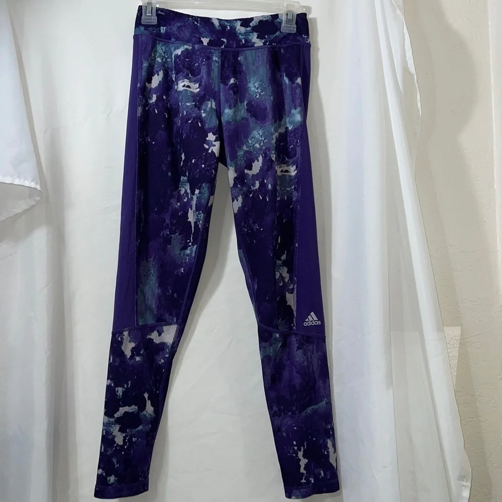 Adidas Climacool Purple leggings - Picture 3 of 5